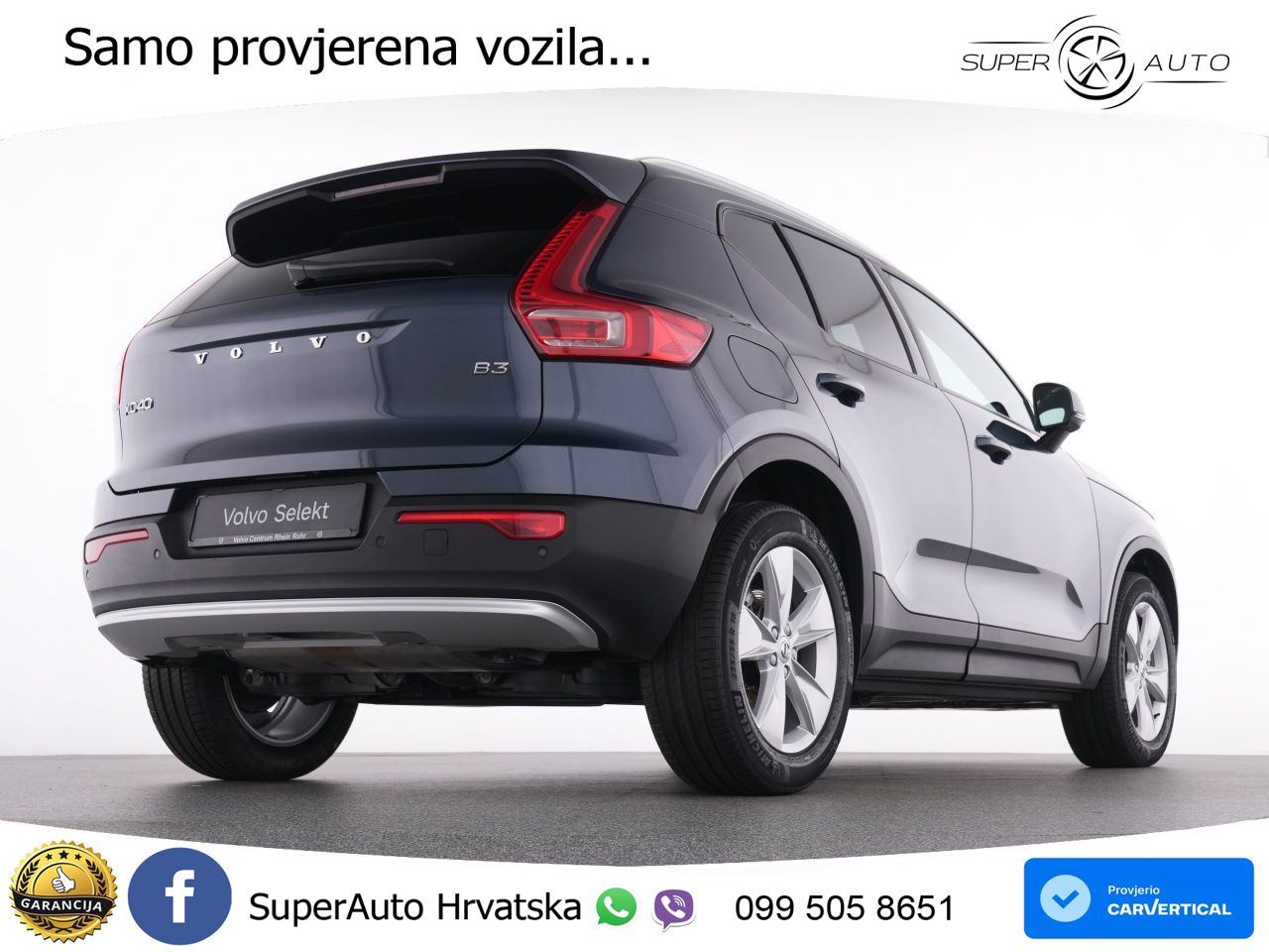 Volvo XC40 2.0 B3 163 KS Automatic LED+GR SJED+ACC