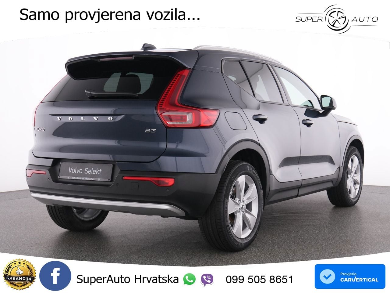 Volvo XC40 2.0 B3 163 KS Automatic LED+GR SJED+ACC