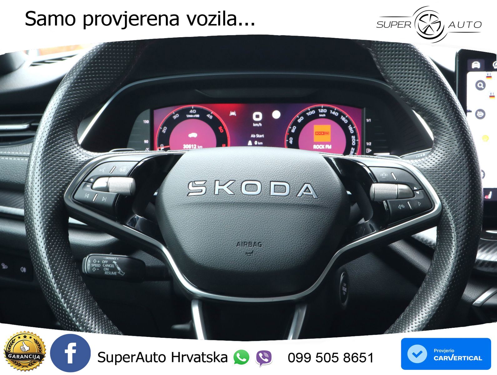 Škoda Octavia Combi 2.0 TDI (150 KS) DSG SportLine LED+GR SJED+ACC