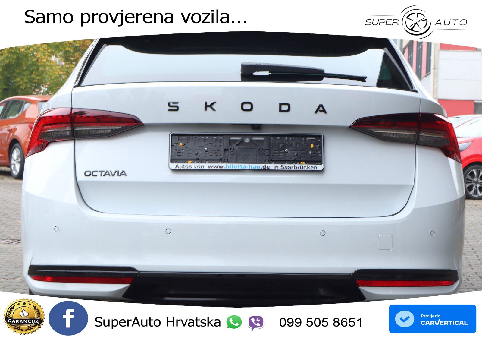 Škoda Octavia Combi 2.0 TDI (150 KS) DSG SportLine LED+GR SJED+ACC