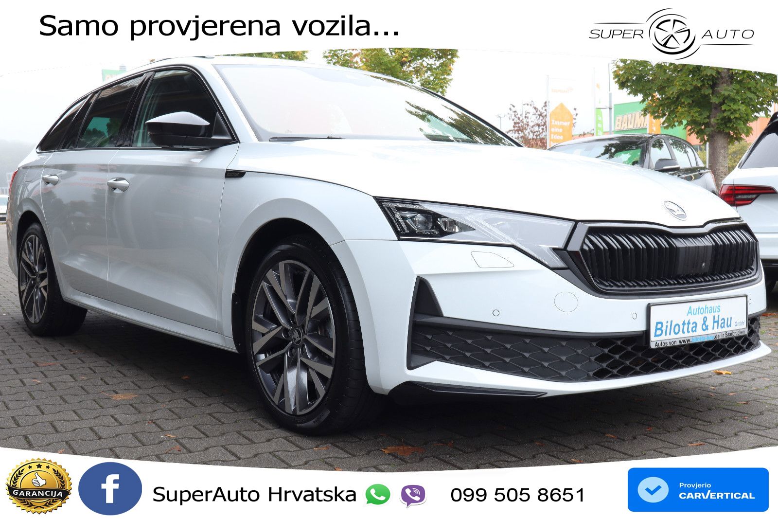 Škoda Octavia Combi 2.0 TDI (150 KS) DSG SportLine LED+GR SJED+ACC