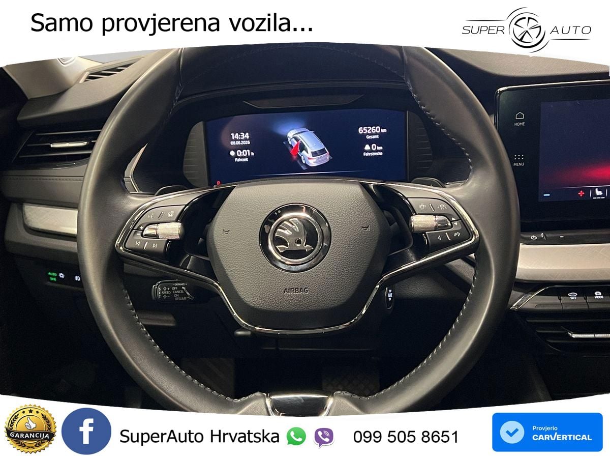 Škoda Octavia Combi 2.0 TDI (150 KS) DSG LED+GR SJED+ACC