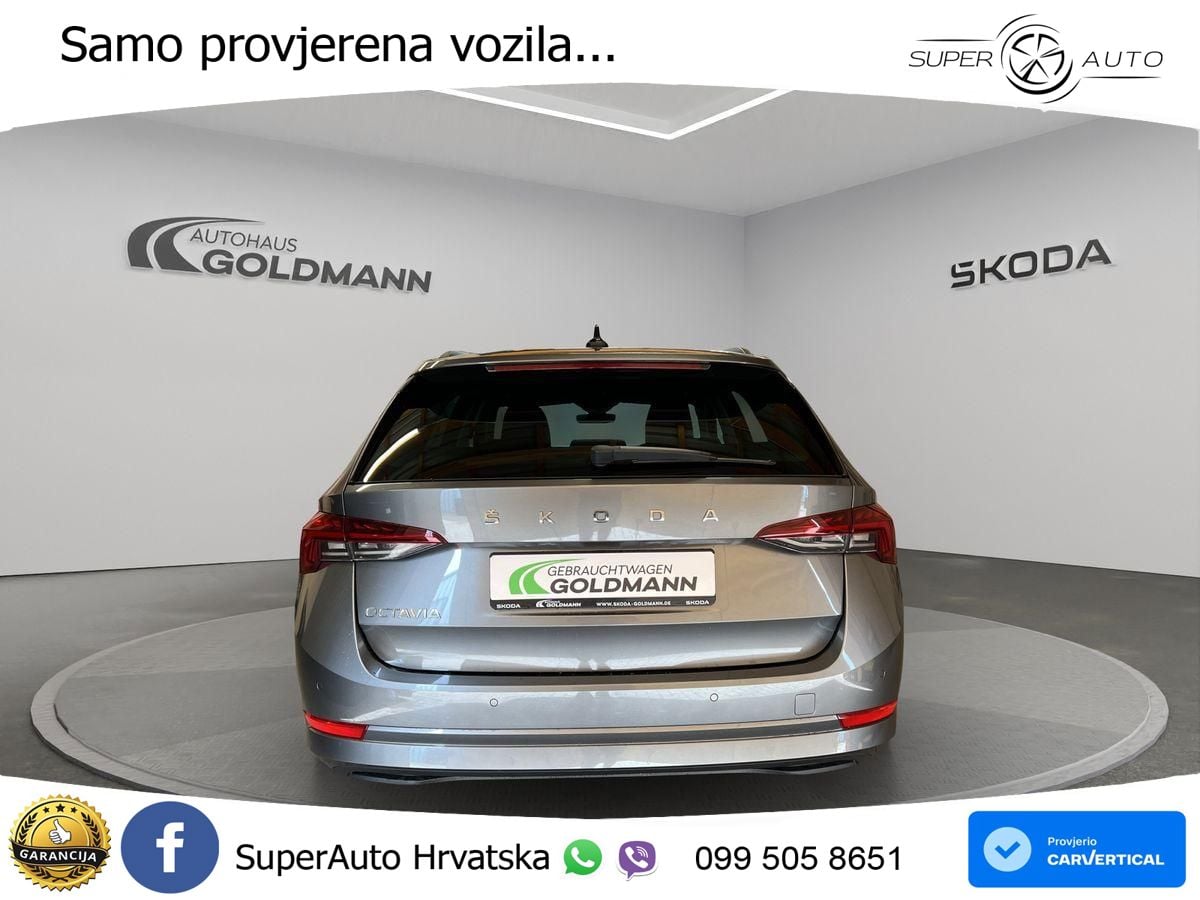 Škoda Octavia Combi 2.0 TDI (150 KS) DSG LED+GR SJED+ACC
