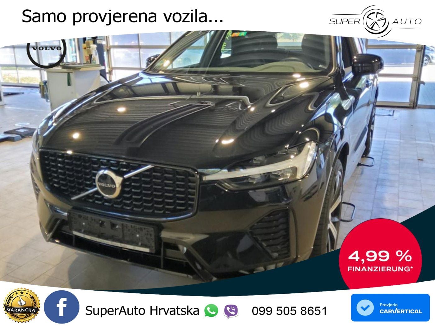 Volvo XC60 B4 Diesel AWD Geartronic LED+GR SJED+ACC