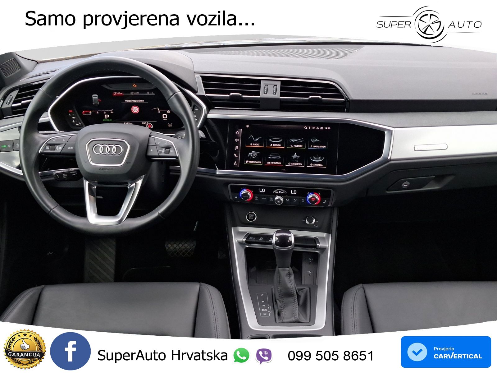 Audi Q3 40 TFSI (190 KS) quattro S tronic S line MATRIX+GR SJED+KAM