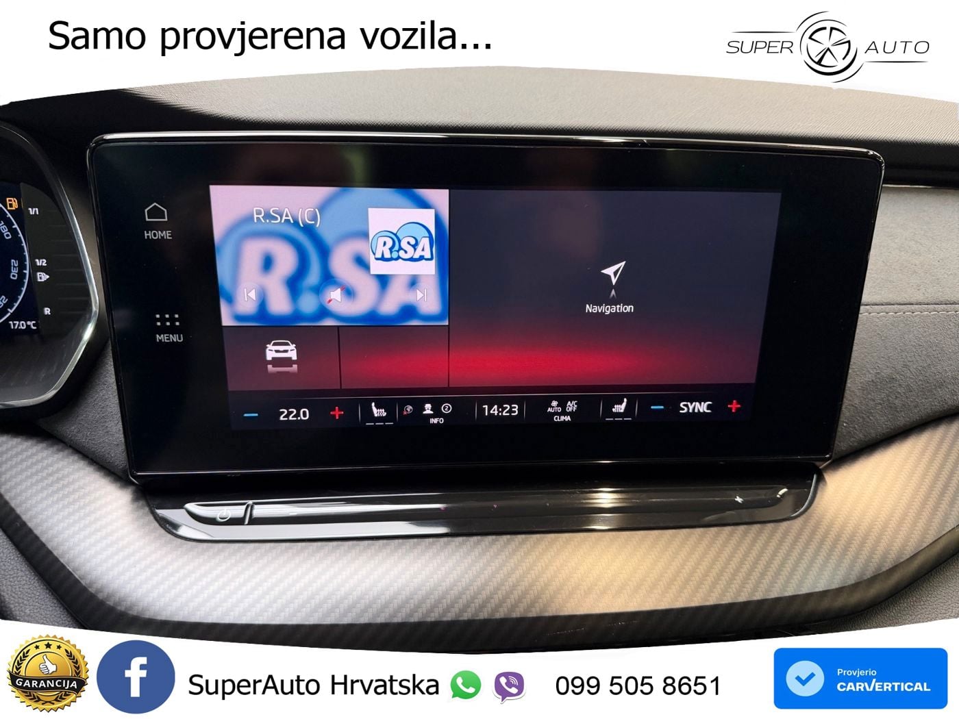 Škoda Octavia Combi RS 2.0 TSI (245 KS) DSG LED+GR SJED+ACC
