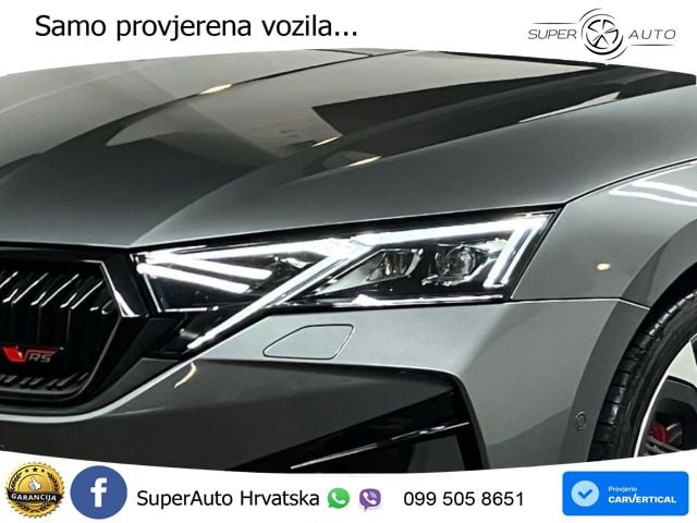 Škoda Octavia Combi RS 2.0 TSI (265 KS) DSG MATRIX+GR SJED+KAM