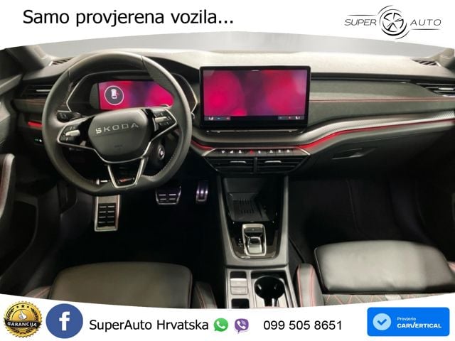 Škoda Octavia Combi RS 2.0 TSI (265 KS) DSG MATRIX+GR SJED+KAM