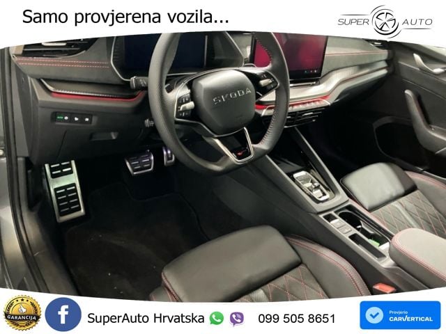 Škoda Octavia Combi RS 2.0 TSI (265 KS) DSG MATRIX+GR SJED+KAM