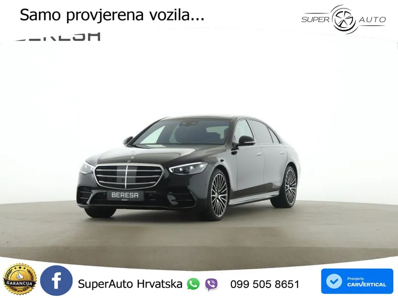 Mercedes S 450d (367 KS) EQ Boost 4MATIC 9G-TRONIC AMG ACC+HEAD+4xGR SJED+360+PANO