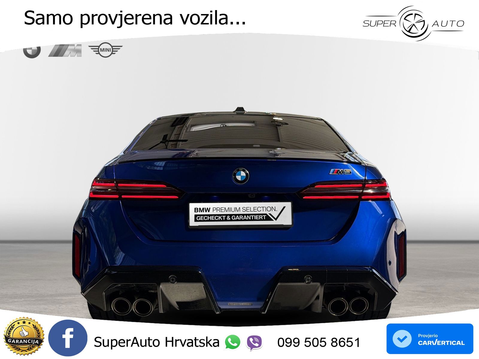 BMW M5 4.4 V8 (727 KS) xDrive Steptronic LED+GR SJED+ACC