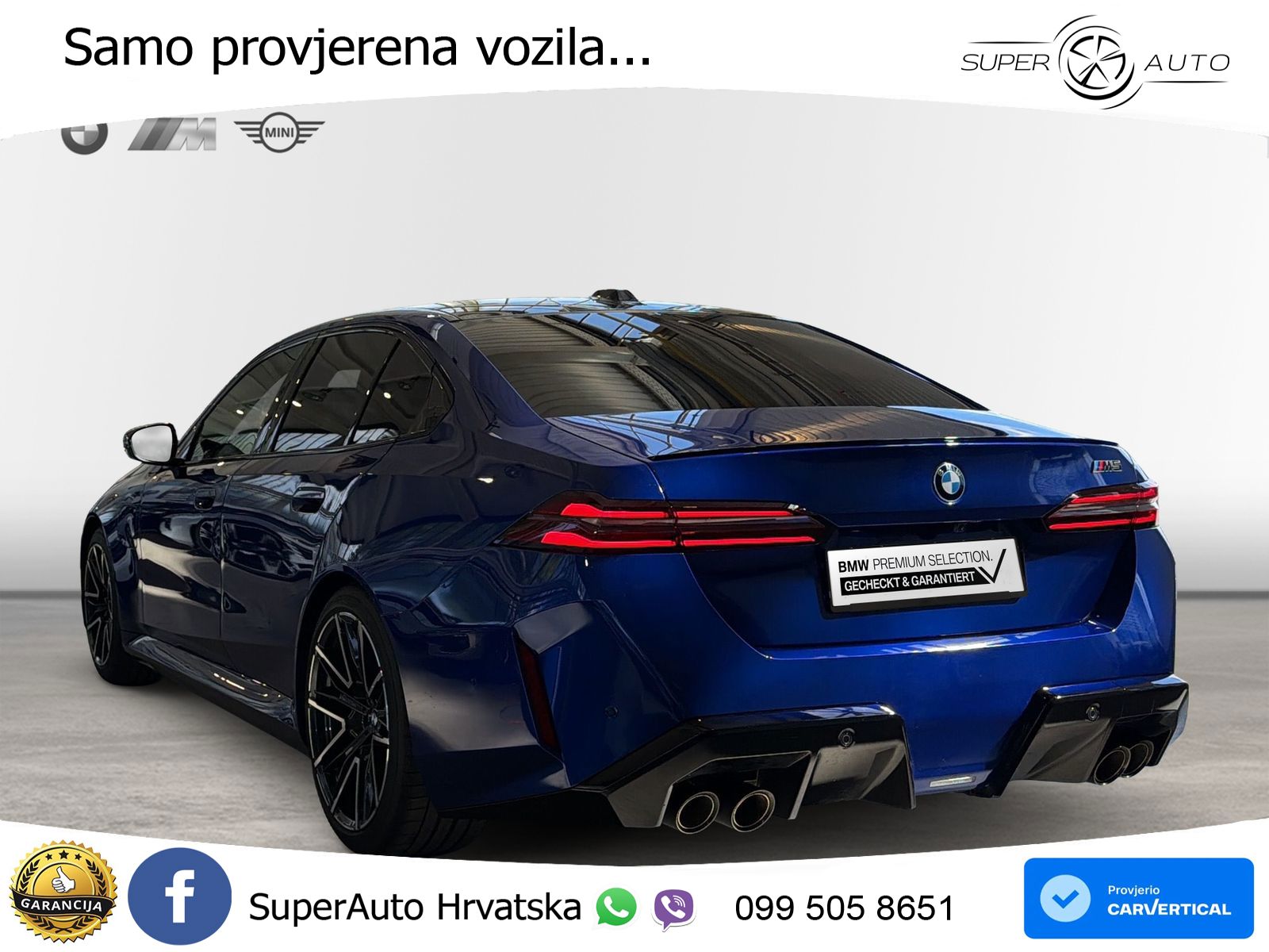 BMW M5 4.4 V8 (727 KS) xDrive Steptronic LED+GR SJED+ACC