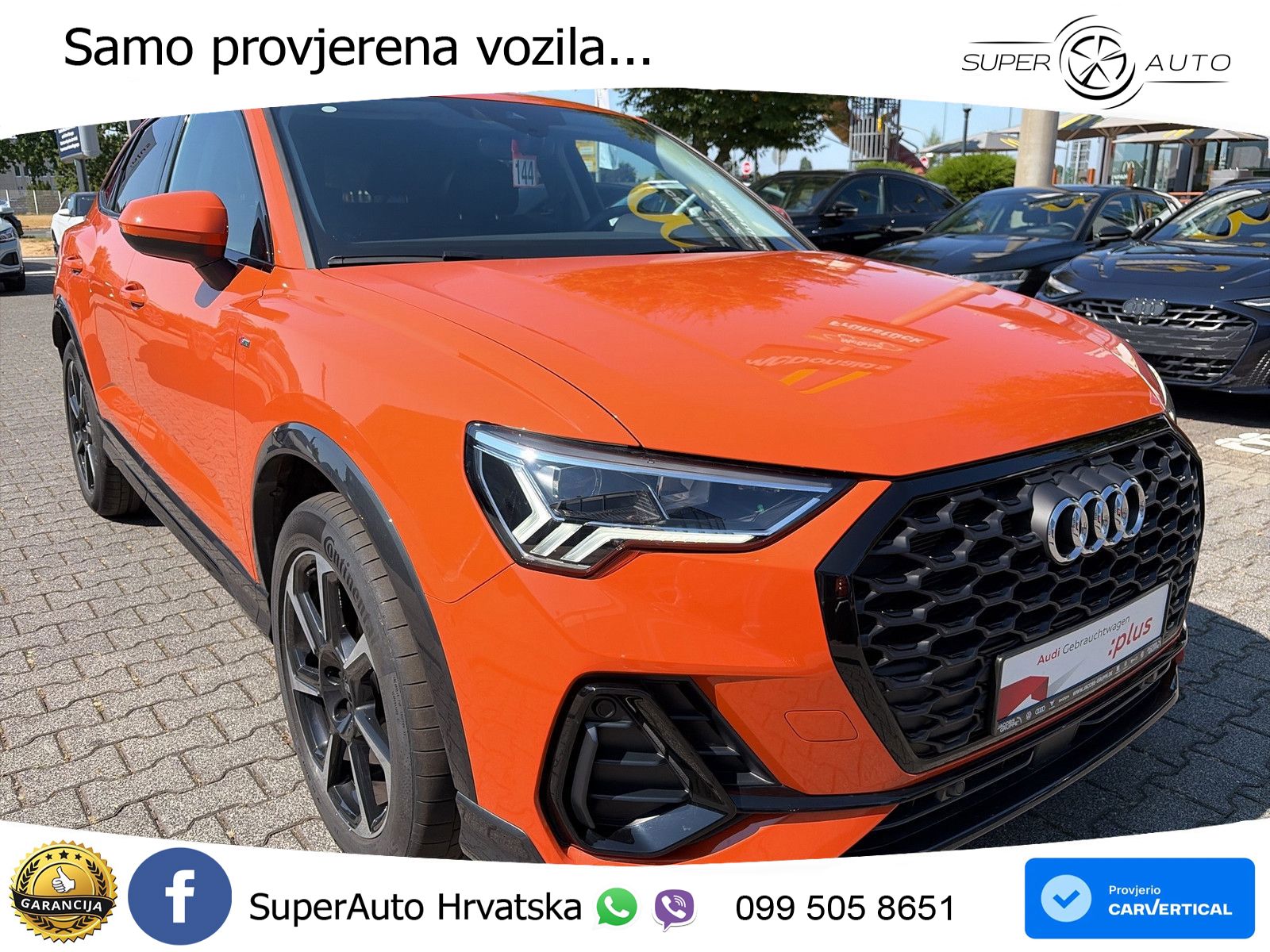 Audi Q3 II Sportback 35 TFSI (150 KS) S tronic S line LED+GR SJED+ACC