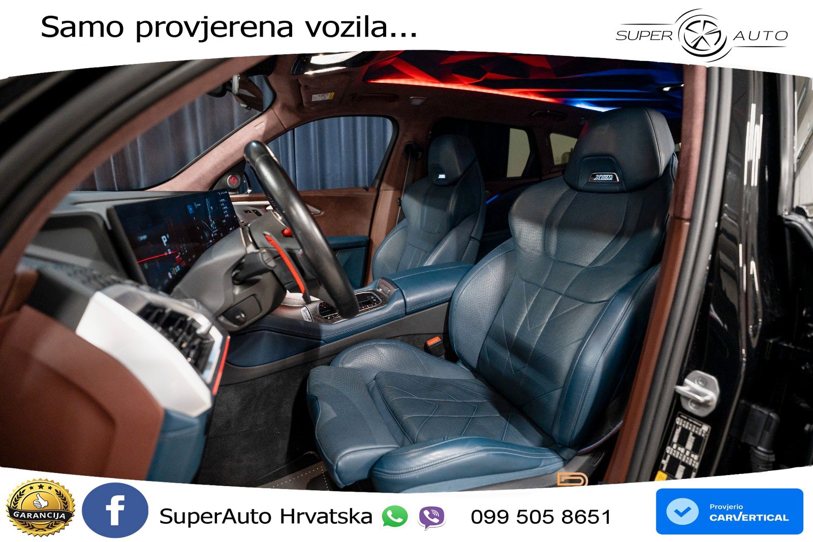 BMW XM 50e (476 KS) M xDrive M Steptronic LED+GR SJED+ACC