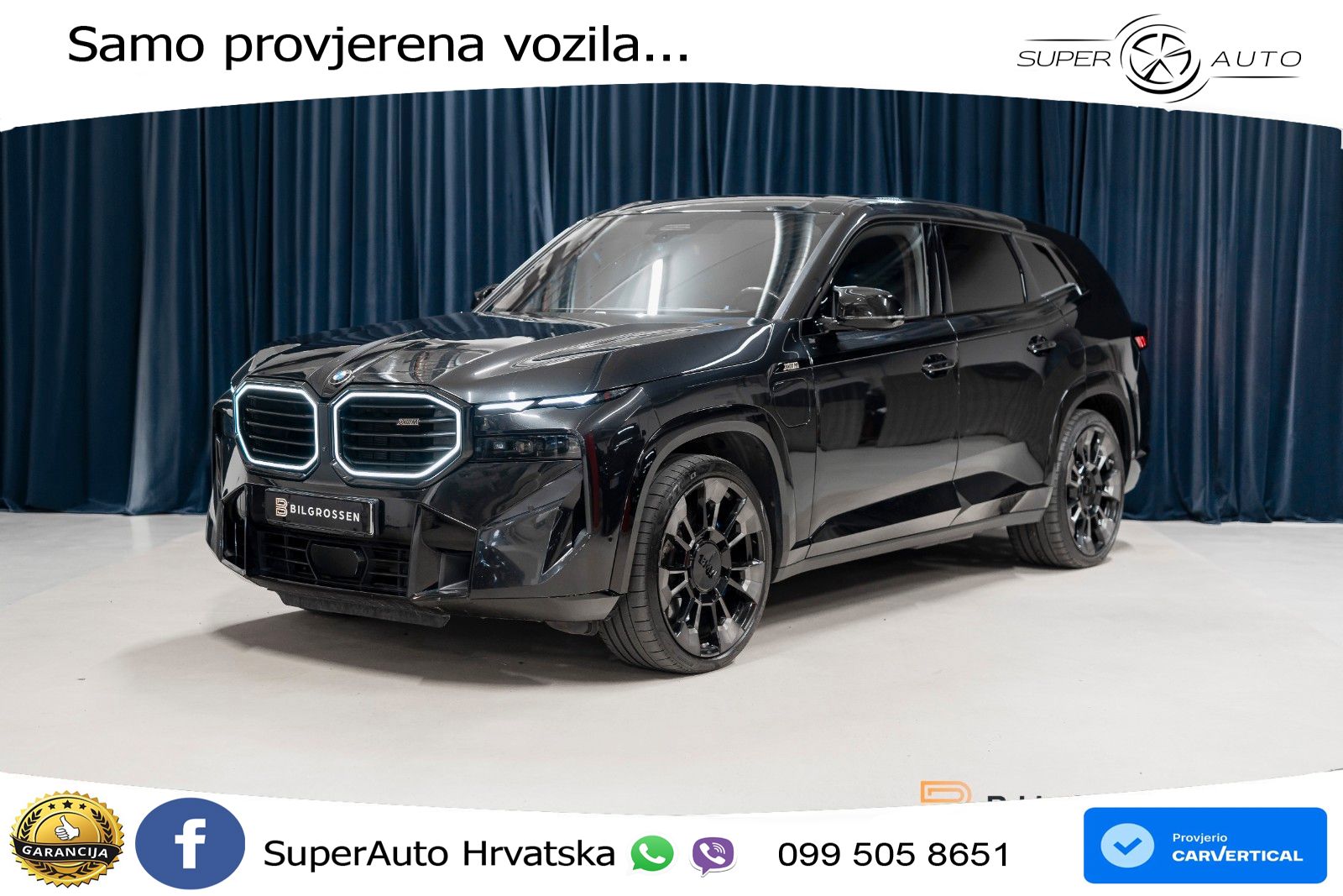 BMW XM 50e (476 KS) M xDrive M Steptronic LED+GR SJED+ACC