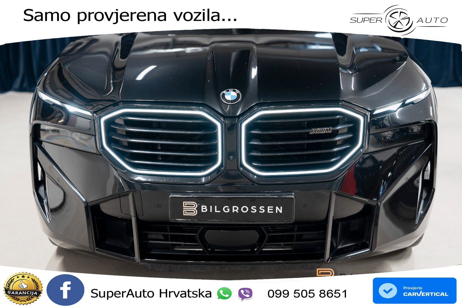BMW XM 50e (476 KS) M xDrive M Steptronic LED+GR SJED+ACC