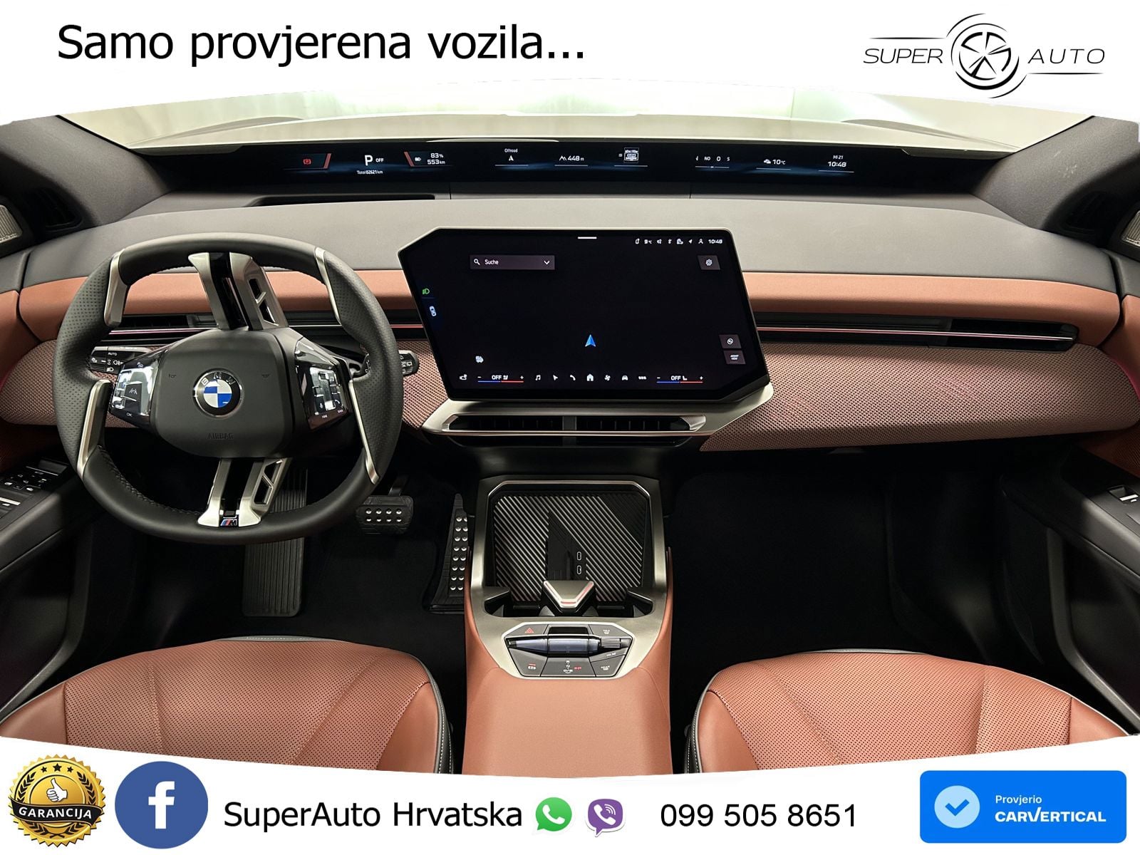 BMW iX3 50 108.7 kWh (469 KS) xDrive M Sport LED+GR SJED+ACC