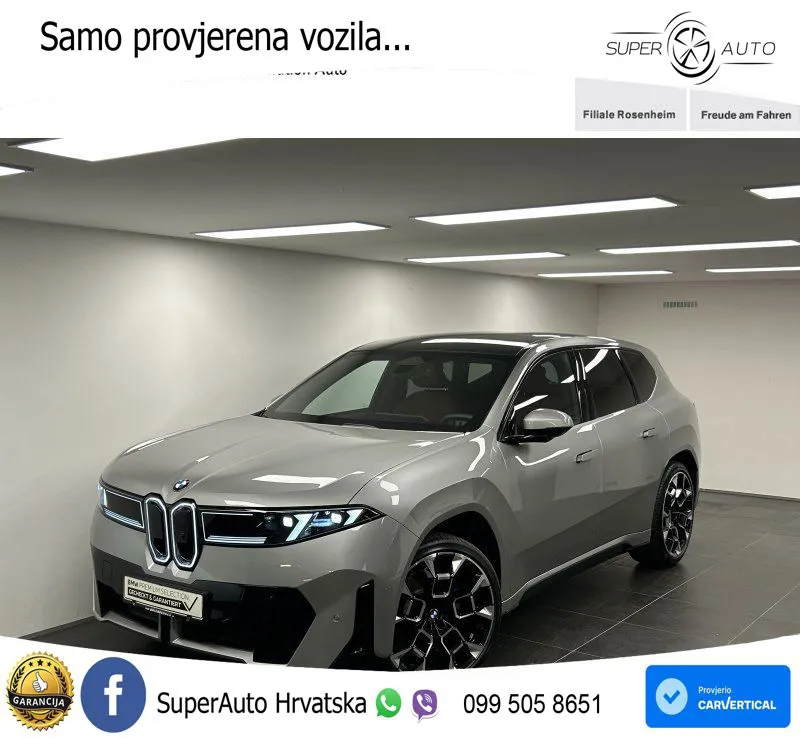 BMW iX3 50 108.7 kWh (469 KS) xDrive M Sport LED+GR SJED+ACC