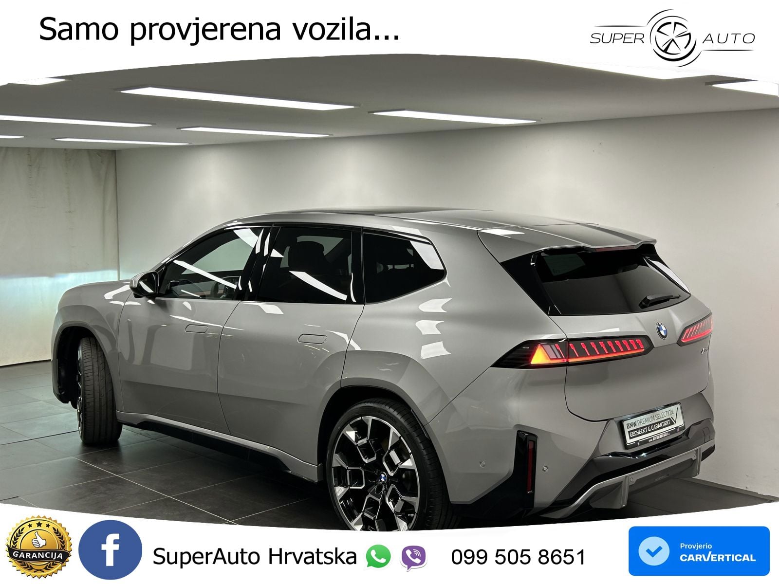 BMW iX3 50 108.7 kWh (469 KS) xDrive M Sport LED+GR SJED+ACC