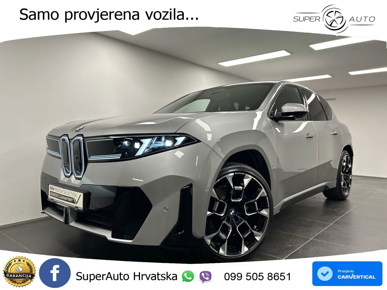 BMW iX3 50 108.7 kWh (469 KS) xDrive M Sport LED+GR SJED+ACC