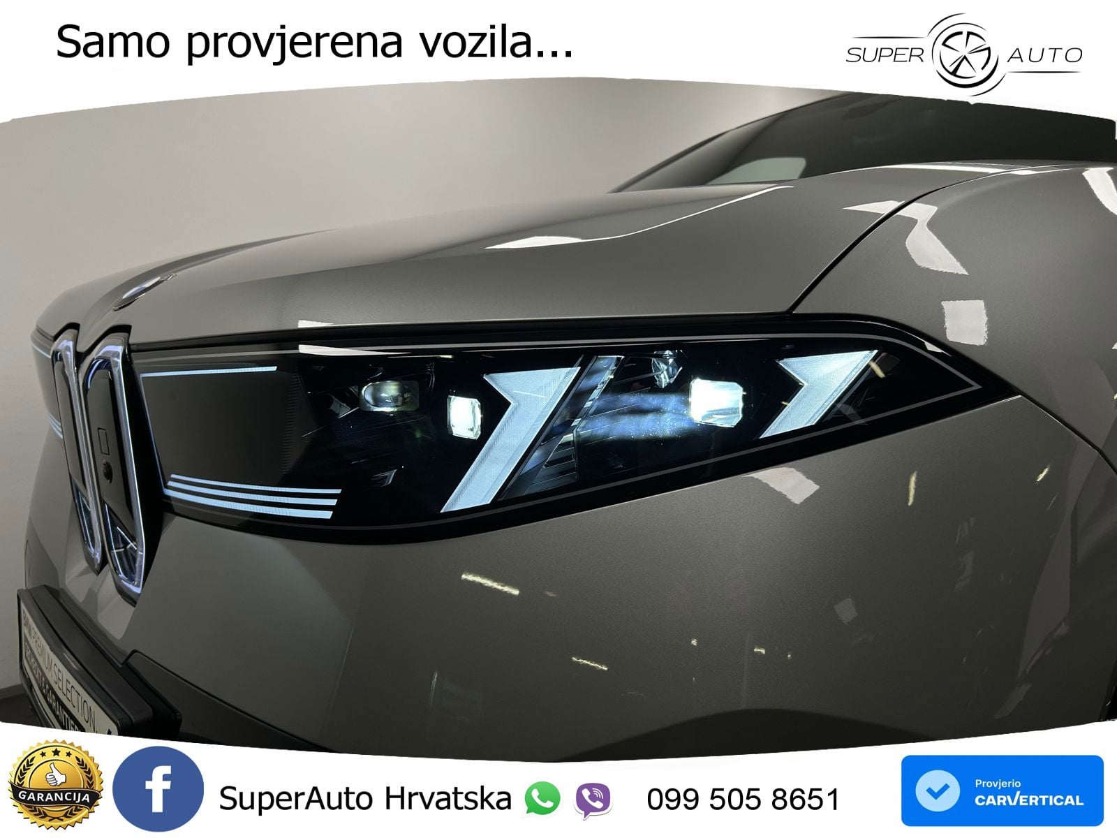 BMW iX3 50 108.7 kWh (469 KS) xDrive M Sport LED+GR SJED+ACC