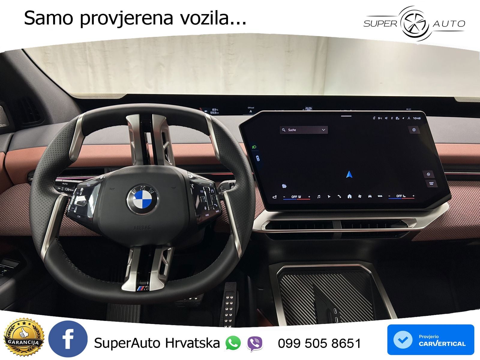 BMW iX3 50 108.7 kWh (469 KS) xDrive M Sport LED+GR SJED+ACC