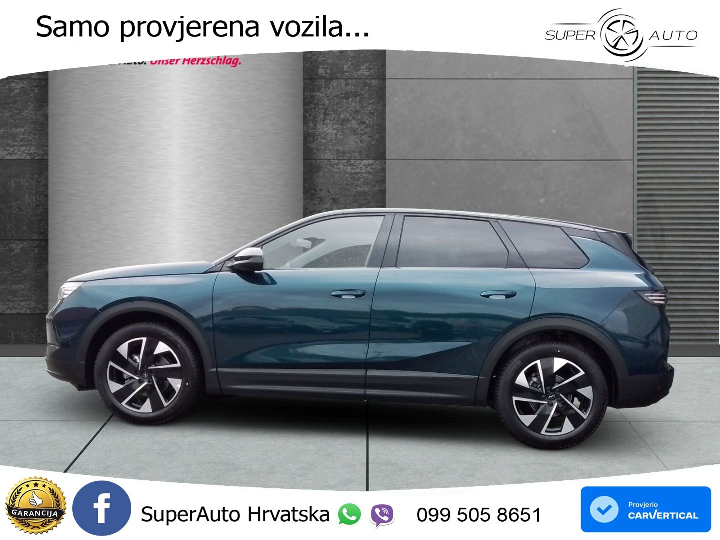 Opel Grandland 1.2 Turbo (145 KS) Hybrid eDCT Ultimate LED+GR SJED+ACC