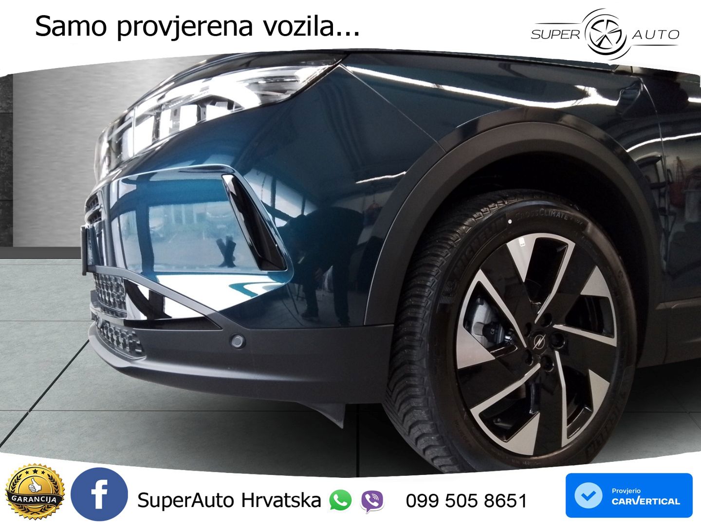 Opel Grandland 1.2 Turbo (145 KS) Hybrid eDCT Ultimate LED+GR SJED+ACC