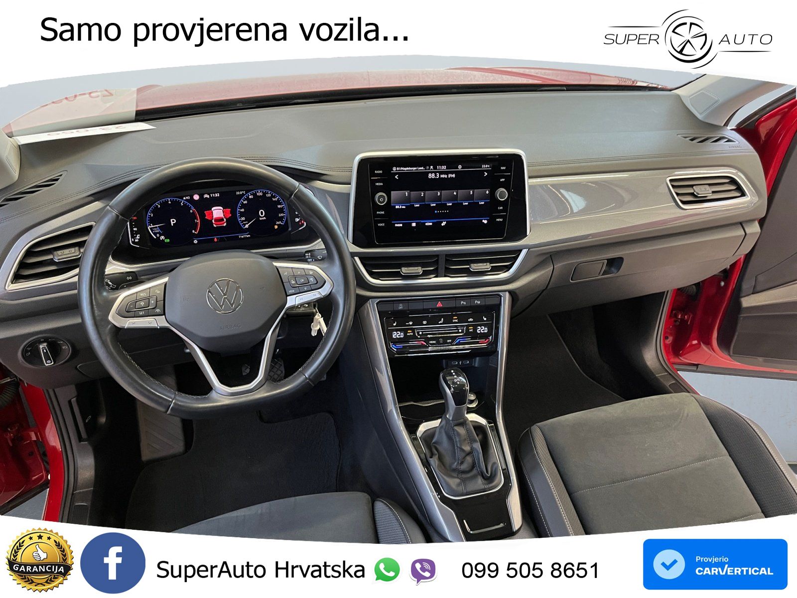 Volkswagen T-Roc 1.5 TSI (150 KS) DSG LED+GR SJED+ACC