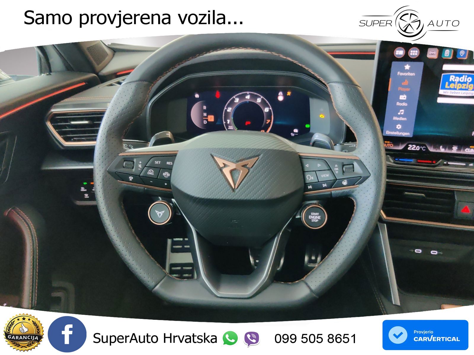 Cupra Formentor 1.5 TSI (204 KS) e-Hybrid DSG LED+GR SJED+ACC