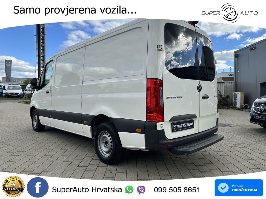 Mercedes-Benz Sprinter 317 CDI KA Mittel 3-Sitze Klima NAVI Di 170 KS