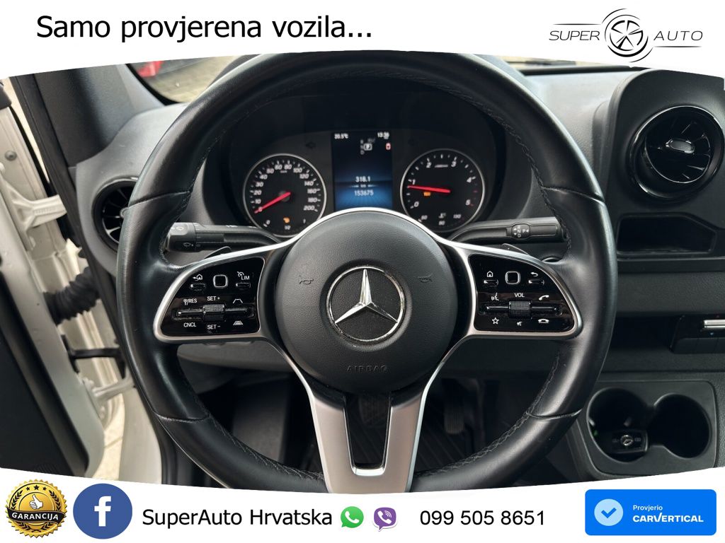 Mercedes-Benz Sprinter 317 CDI KA Mittel 3-Sitze Klima NAVI Di 170 KS