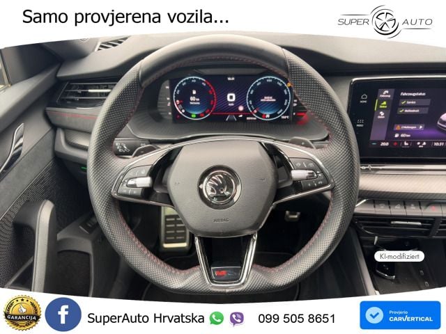 Škoda Octavia Combi RS 2.0 TDI (200 KS) 4x4 DSG LED+GR SJED+ACC