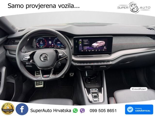 Škoda Octavia Combi RS 2.0 TDI (200 KS) 4x4 DSG LED+GR SJED+ACC