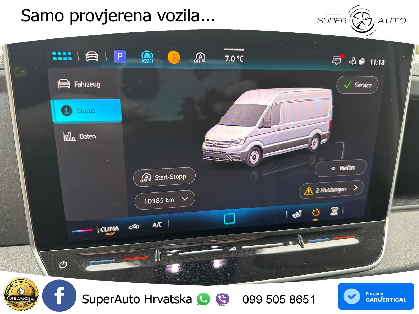 Volkswagen Crafter 2.0 TDI  130KW/L3/H3*4MOTION*KAM*5JGARAN 177 KS
