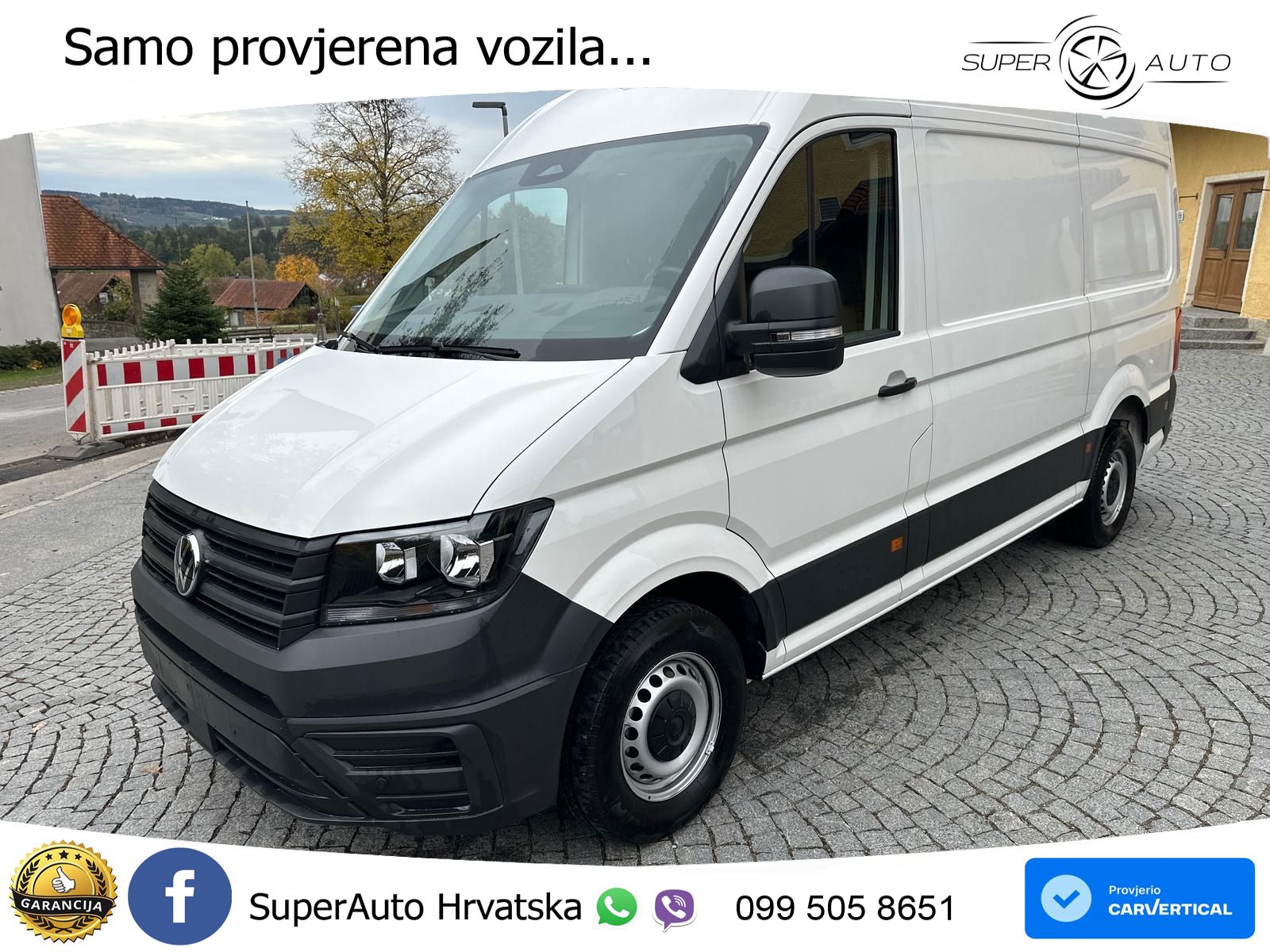 Volkswagen Crafter 2.0 TDI  130KW/L3/H3*4MOTION*KAM*5JGARAN 177 KS