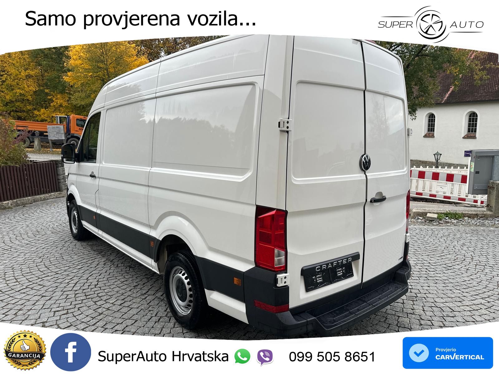 Volkswagen Crafter 2.0 TDI  130KW/L3/H3*4MOTION*KAM*5JGARAN 177 KS