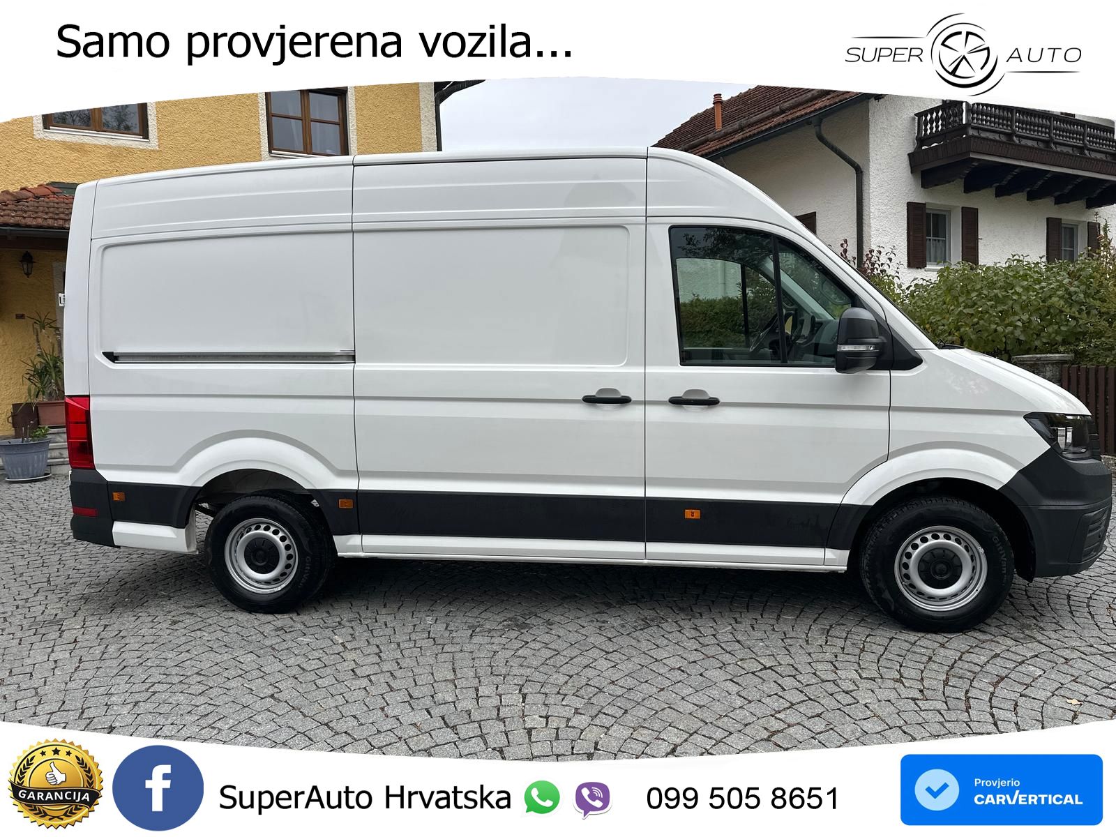 Volkswagen Crafter 2.0 TDI  130KW/L3/H3*4MOTION*KAM*5JGARAN 177 KS