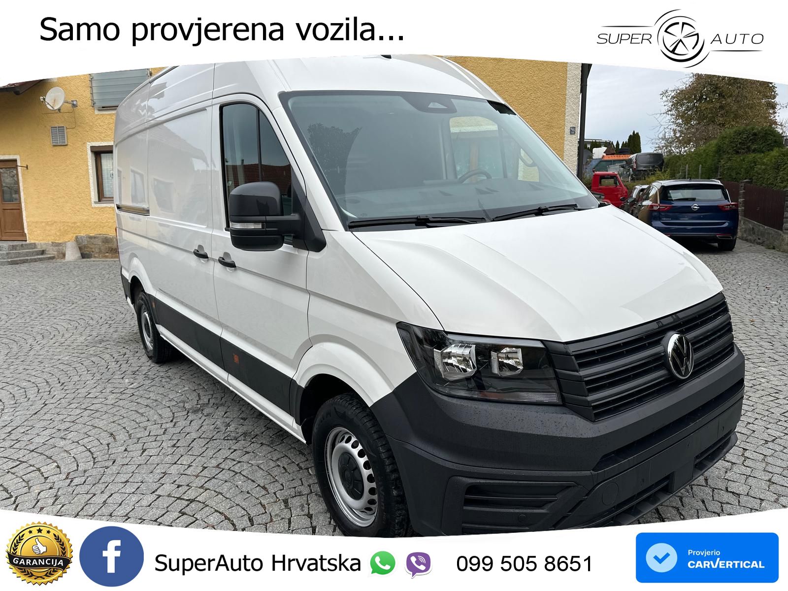 Volkswagen Crafter 2.0 TDI  130KW/L3/H3*4MOTION*KAM*5JGARAN 177 KS