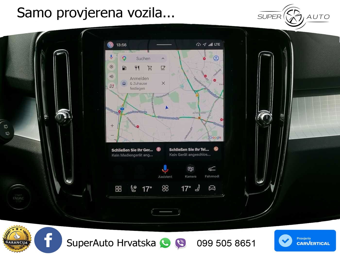 Volvo XC40 2.0 B3 163 KS Automatic LED+GR SJED+ACC