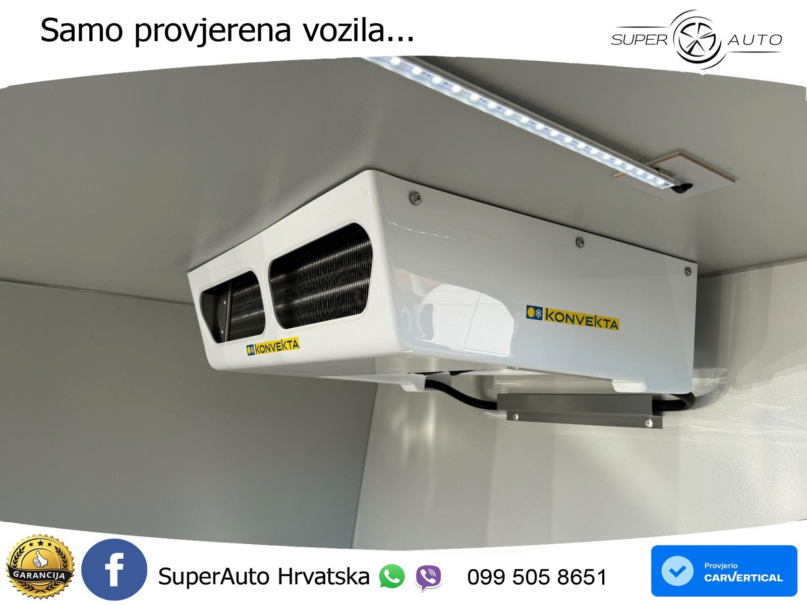 Ford Transit Custom Pharma Kühl Konvekt L2 lang Klima 110 KS