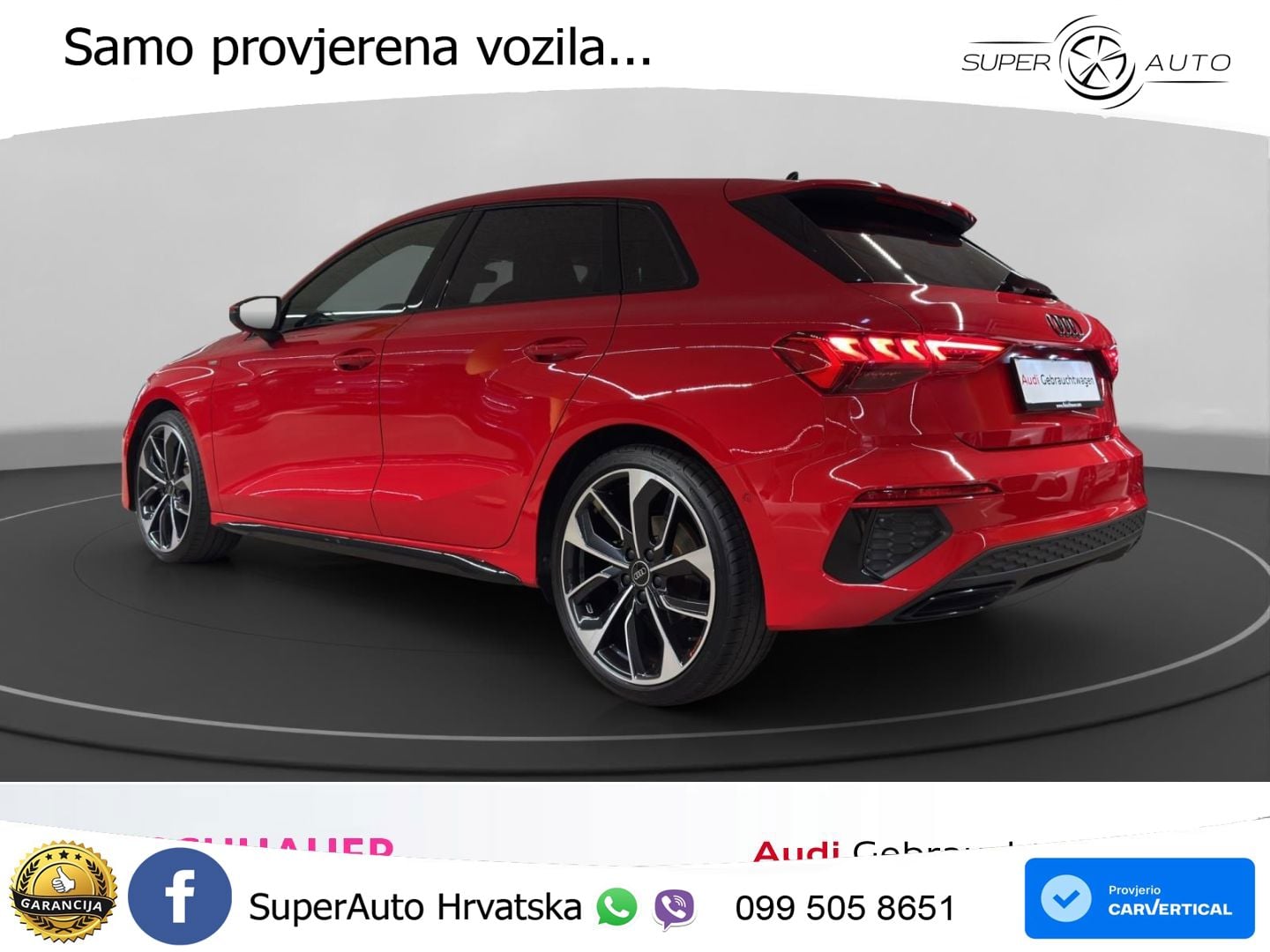 Audi A3 35 TFSI (150 KS) S tronic S line LED+GR SJED+ACC