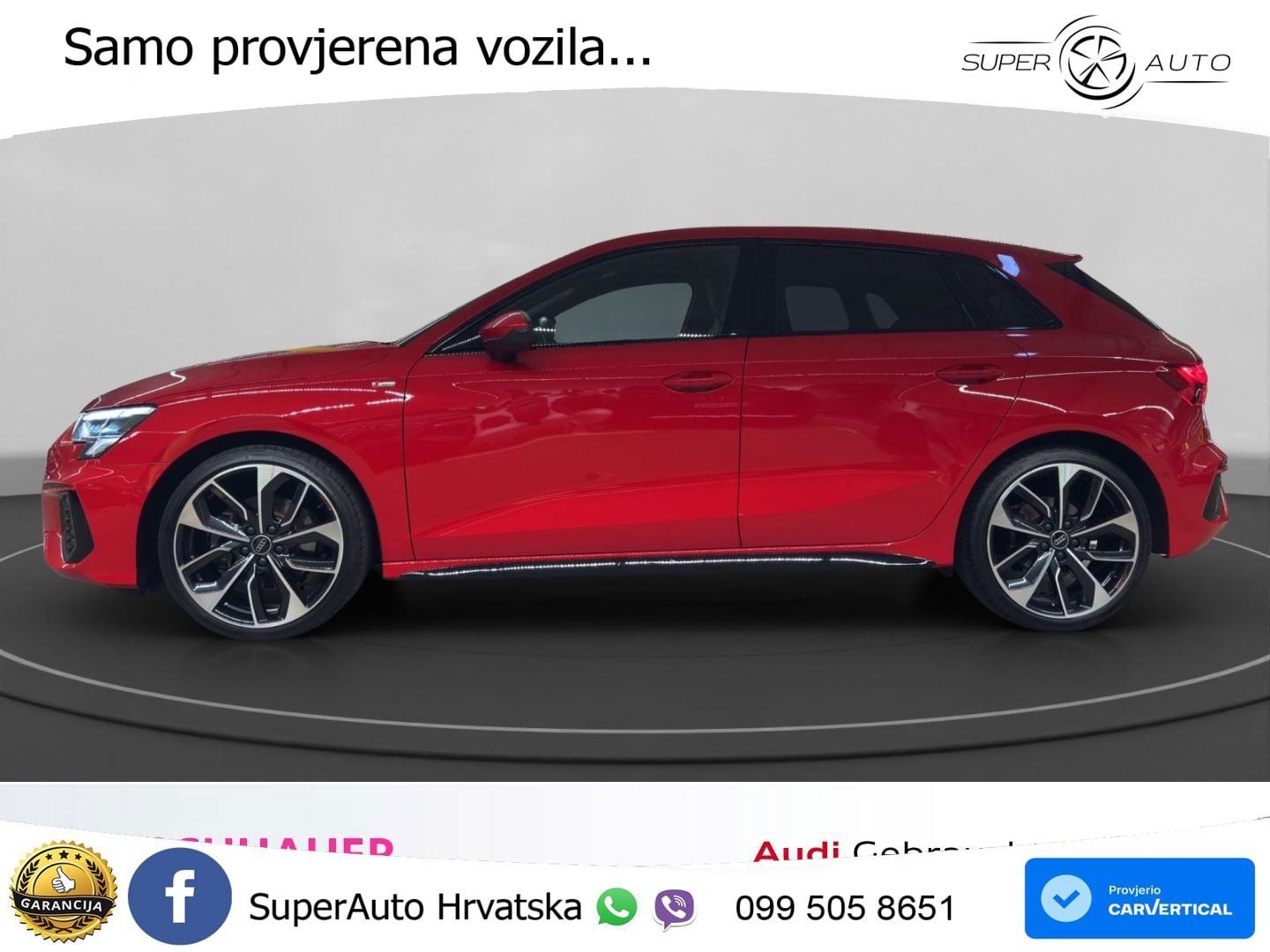 Audi A3 35 TFSI (150 KS) S tronic S line LED+GR SJED+ACC