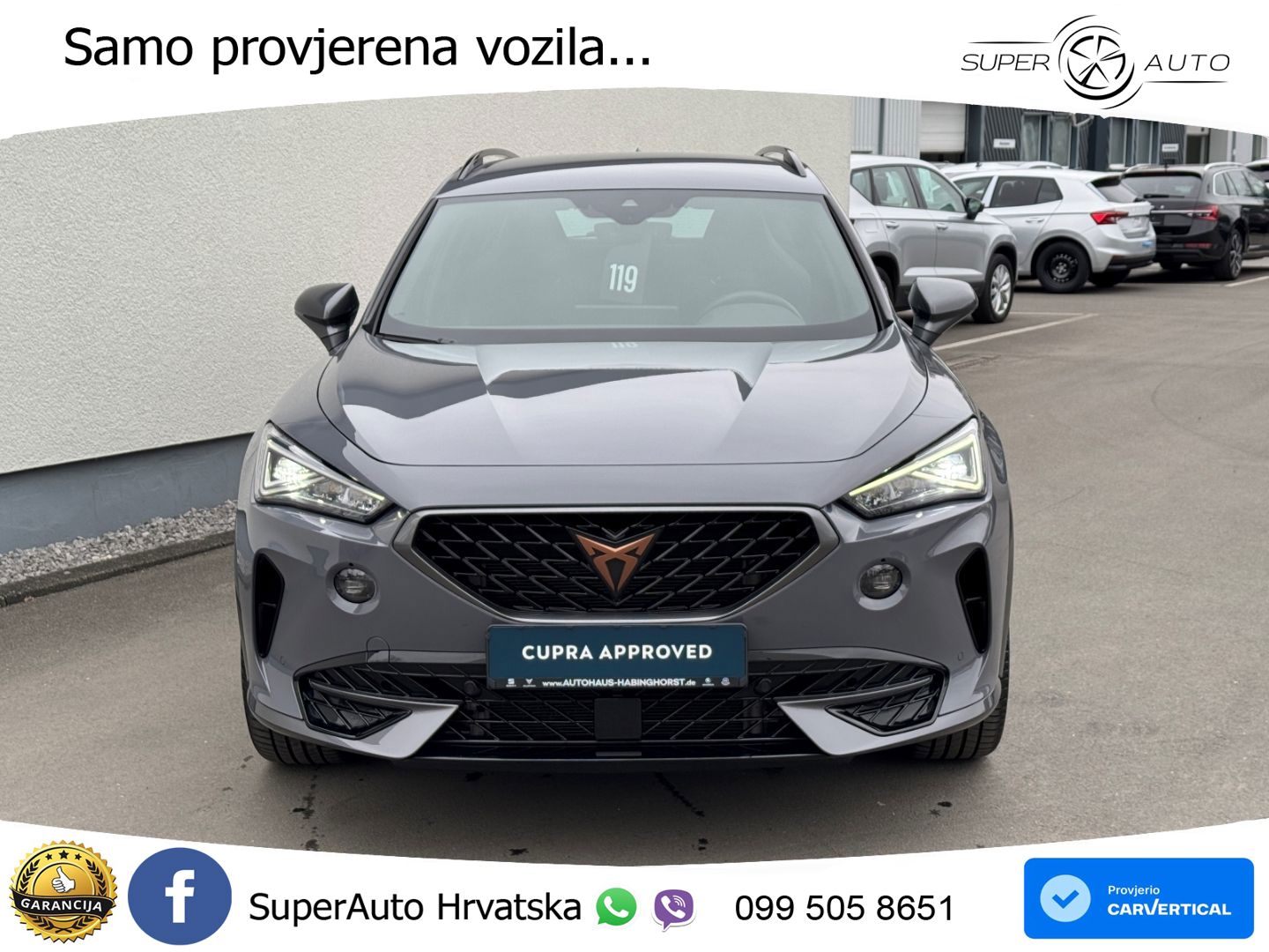 Cupra Formentor 1.4 TSI (245 KS) e-Hybrid DSG VZ LED+GR SJED+ACC