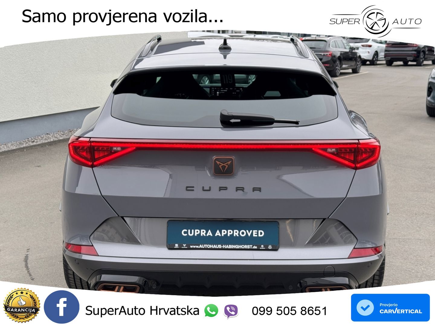 Cupra Formentor 1.4 TSI (245 KS) e-Hybrid DSG VZ LED+GR SJED+ACC