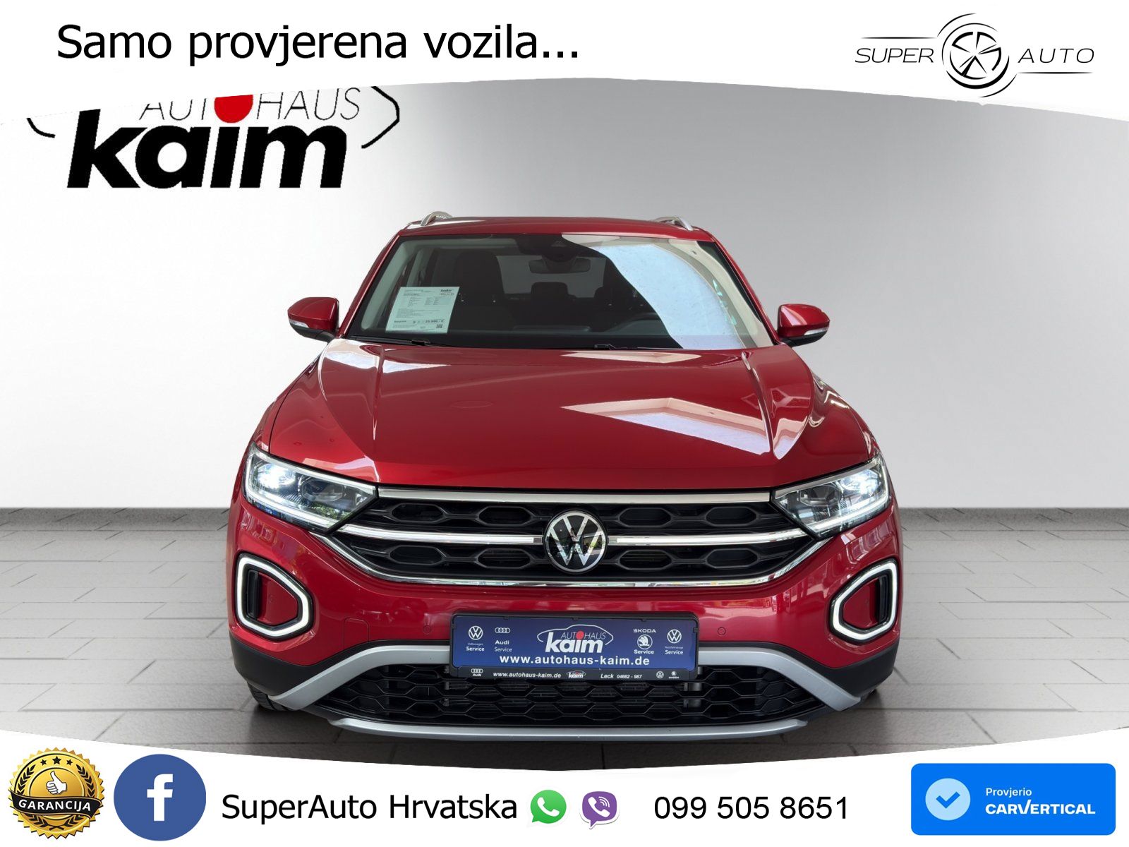 Volkswagen T-Roc I 1.5 TSI (150 KS) DSG MATRIX+GR SJED+KAM