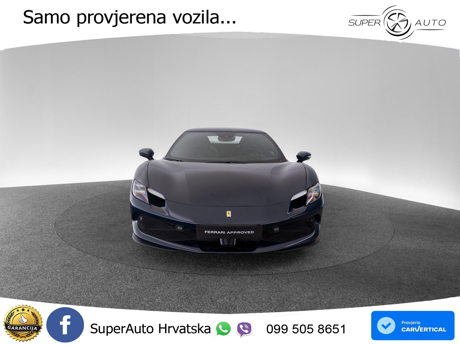 Ferrari 296 GTB 3.0 V6 (830 KS) F1 DCT
