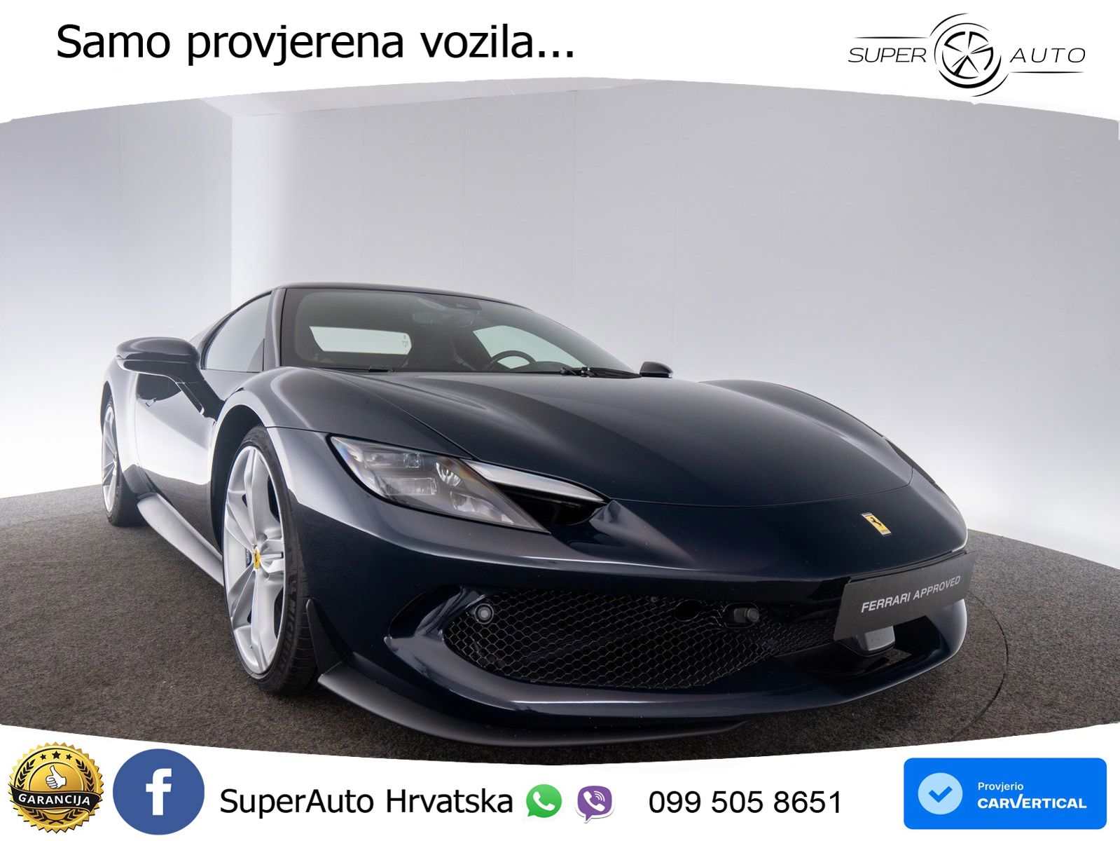 Ferrari 296 GTB 3.0 V6 (830 KS) F1 DCT
