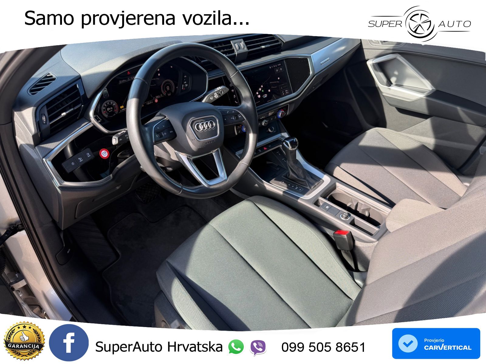 Audi Q3 II Sportback 40 TFSI (190 KS) quattro S tronic LED+GR SJED+ACC