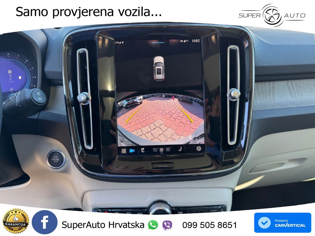 Volvo XC40 2.0 B4 AWD 197 KS Automatic LED+GR SJED+ACC